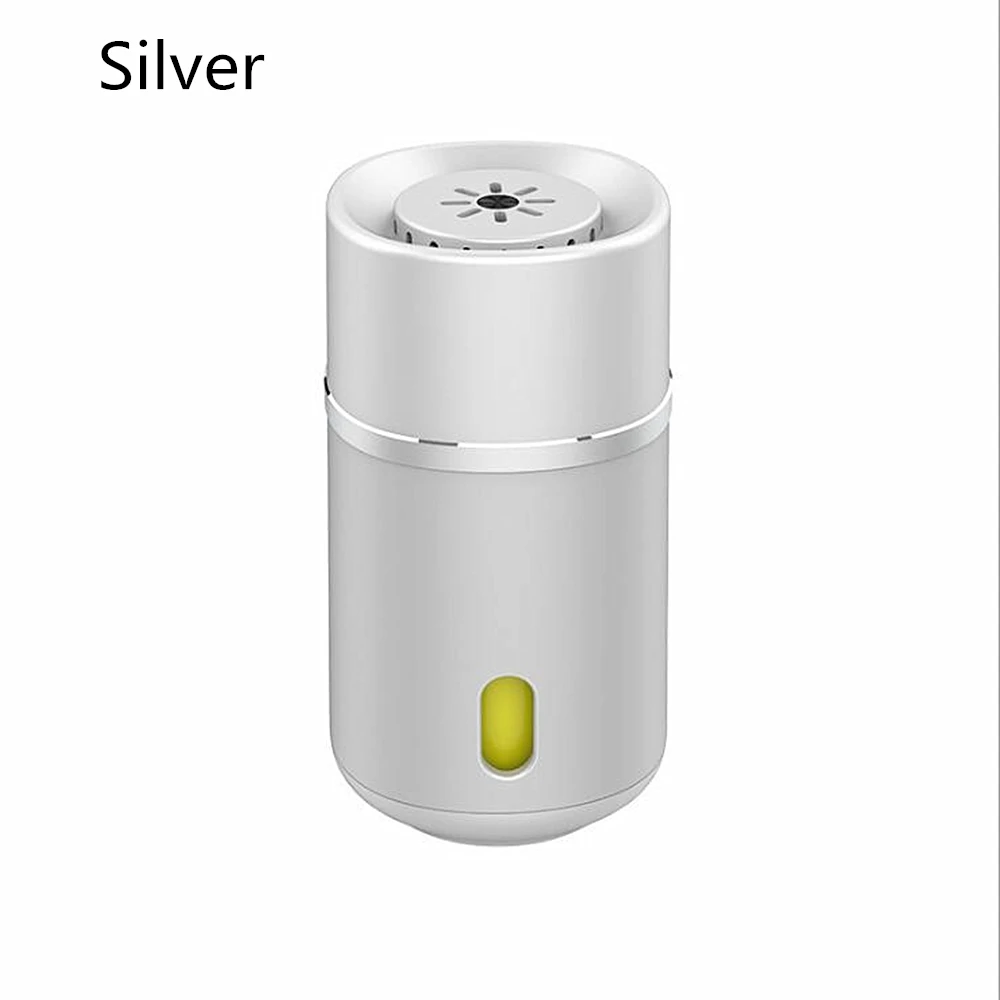 Silver Микро молекула формальдегид очиститель настольный офис автомобиль очиститель воздуха форма чашки воды - Цвет: Silver