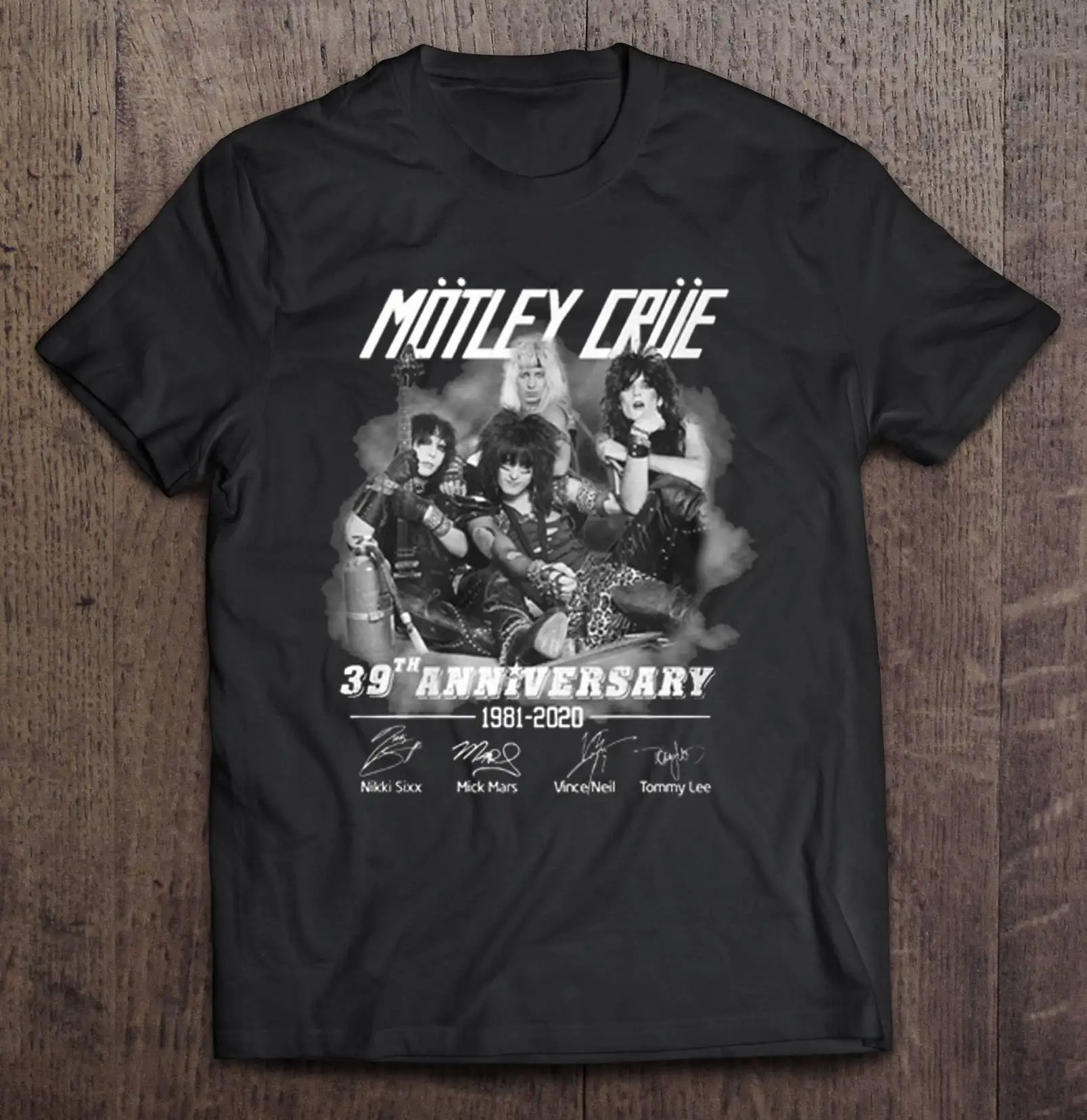 

Motley Crue 39Th Anniversary 19812020 Tshirts