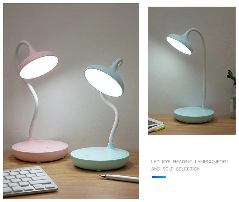 Lâmpada de Mesa Dobrável com Interruptor Sensível ao Toque Usb com Porta de Carregamento Dimerizável Peça Noturna Imperdível Dropshipping 1 5v Luz 3 leitura de mesa dobrável interruptor toque led
