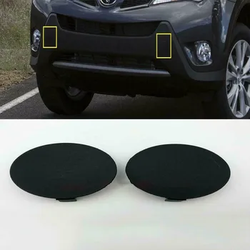 

1 pair Tow Covers Car Front For Toyota RAV4 2013-2015 Replacement Parts Black