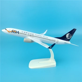 

20cm China Shandong Airlines Boeing 737 Alloy Aircraft Model Customization Machine Shandong B737 Model Scale Kit Airplane Toys
