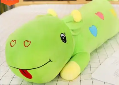 Новая игрушка красочная плюшевая игрушка жираф мультфильм Жираф Мягкая кукла бросок рождественские подарки Подушка b1085 - Цвет: Зеленый