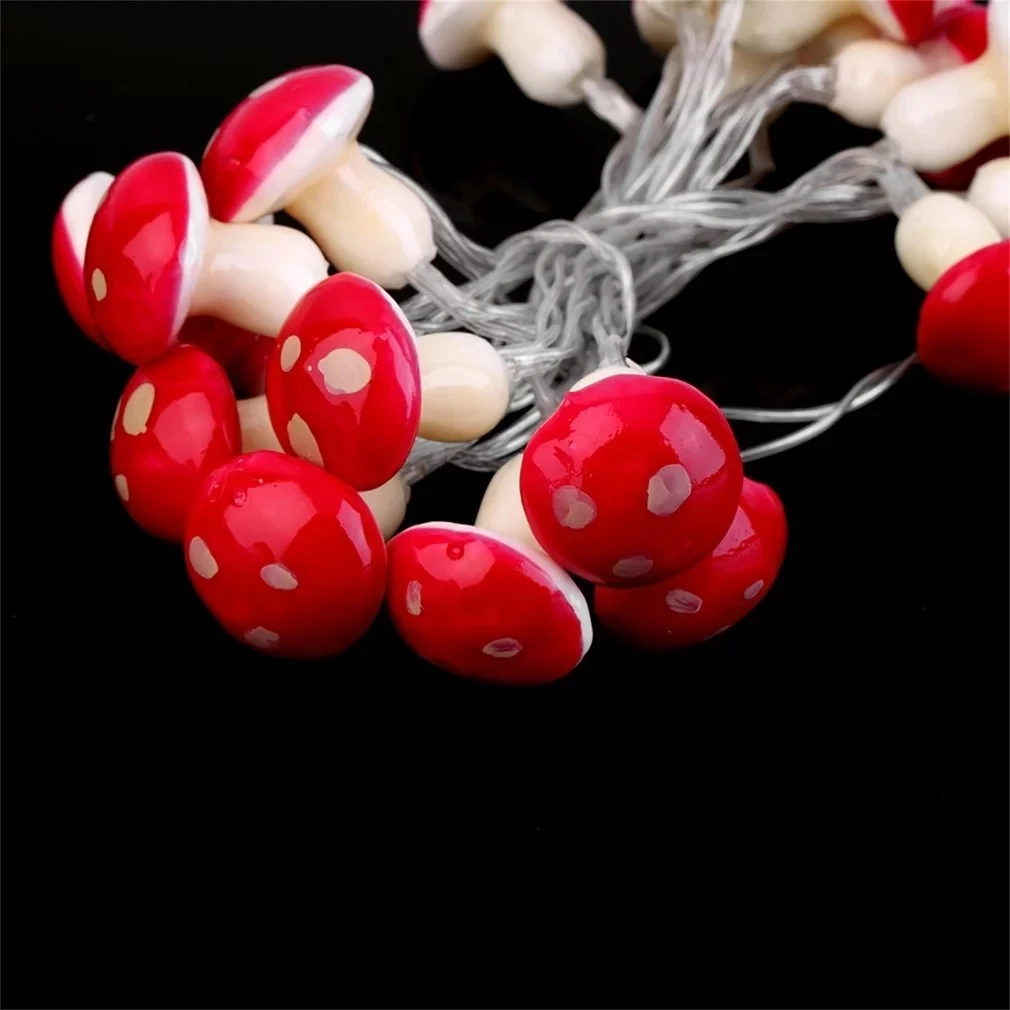 Mushroom Toadstool Amanita Muscaria LED Lights