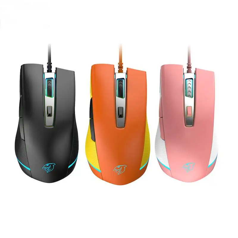 16000 dpi Ajazz Douyu DMG-700 RGB с подсветкой USB Проводная компьютерная игровая/Офисная