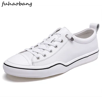 

Fashion Brand Men Casual Shoes outdoor Genuine Leather Men Shoes Lace-up Breathable Soft Sneakers Flats Men Loafers shoes