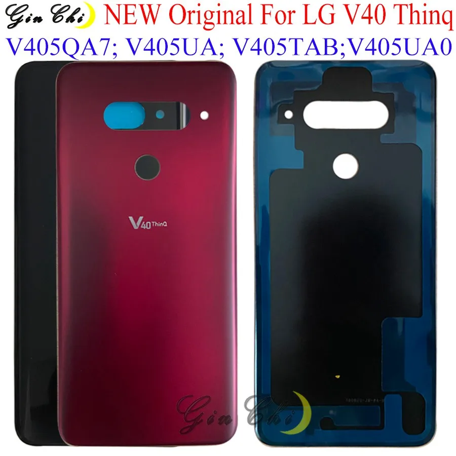 Оригинальный чехол-Крышка для аккумулятора LG V40 Thinq чехол задней панели батареи