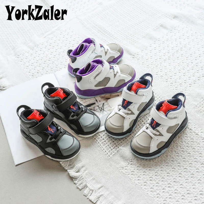 

Yorkzaler Spring Autumn Fashion Kids Sneakers For Girls Boys PU Leather Breathable Children Sport Shoes Toddler Shoes Footwear