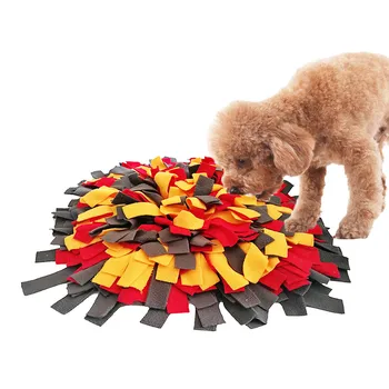 

Pet Dog Bed Training Pad Puppy Snuffle Mat Pet Puzzle Toy Sniffing Nose Training Pad Washable Pet Bed Mat Pet Dog Accessories