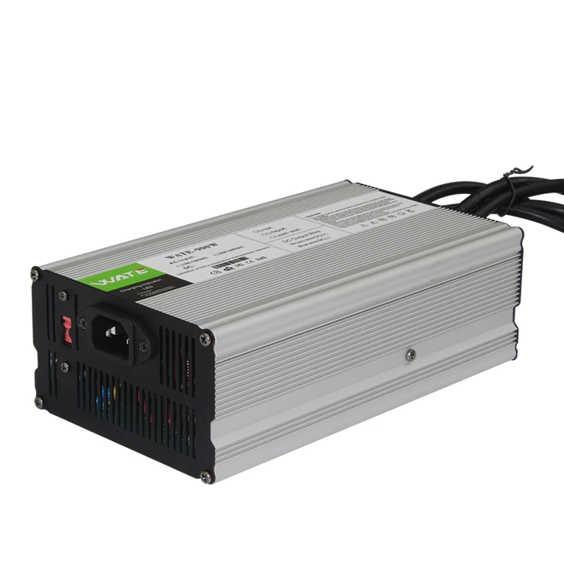 67.2V 10A Charger 60V Li-ion Battery Smart Charger Used for 16S 60V Lithium Battery Input 220V Aluminum case