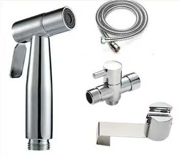 

Handheld Cloth Diaper Toilet Sprayer Kit Bidet Nozzle Personal Hygiene Shower Toilet Shattaf Sprayer Bathroom Toilet