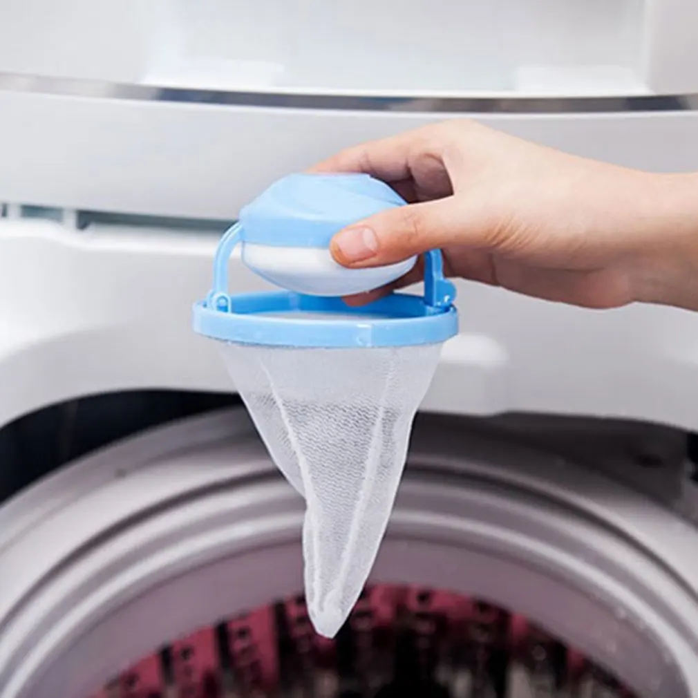 RANGNIMEI стиральная машина удаления волос устройства фильтрации сетки фильтр мешок одежды необходимый чистящий шарик для стирки горячей