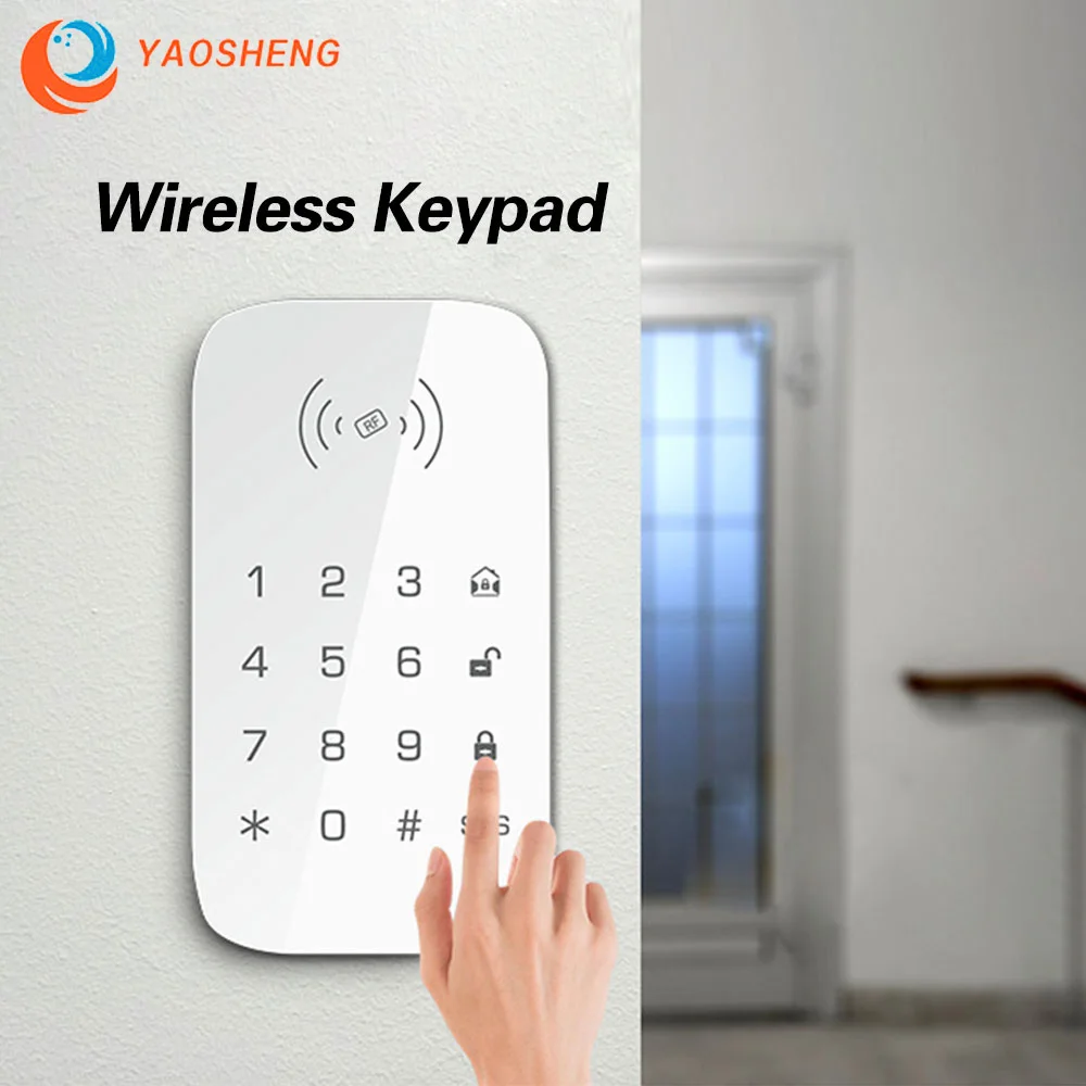 YAOSHENG Wireless Keypad For Smart Home Security System Extention