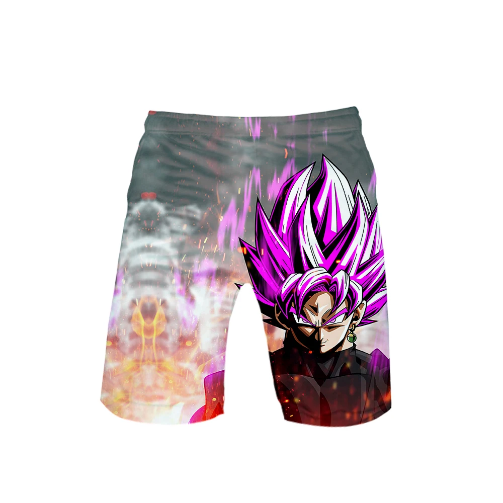 Популярные Аниме DRAGON BALL новые 3D стильные летние мужские модные трендовые шорты для отдыха Kpop популярные повседневные летние шорты