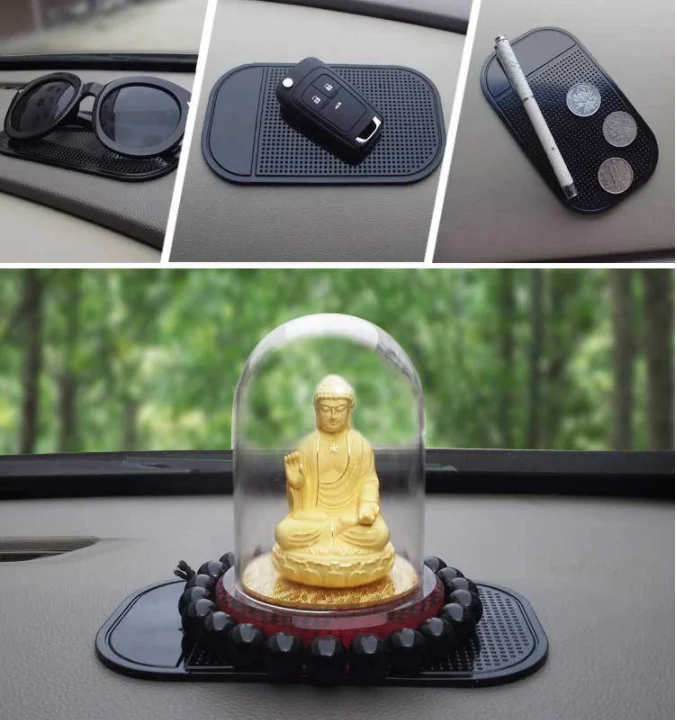 Car Gadget Spider Anti Slip Mat Auto Interior Dashboard Phone Coin Gel Pads Fixed Gel Double Sided Car Non-slip Mat