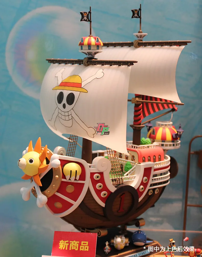 Оригинальный Bandai цельный пиратский Лодка Солнечный свет Цян новая мировая