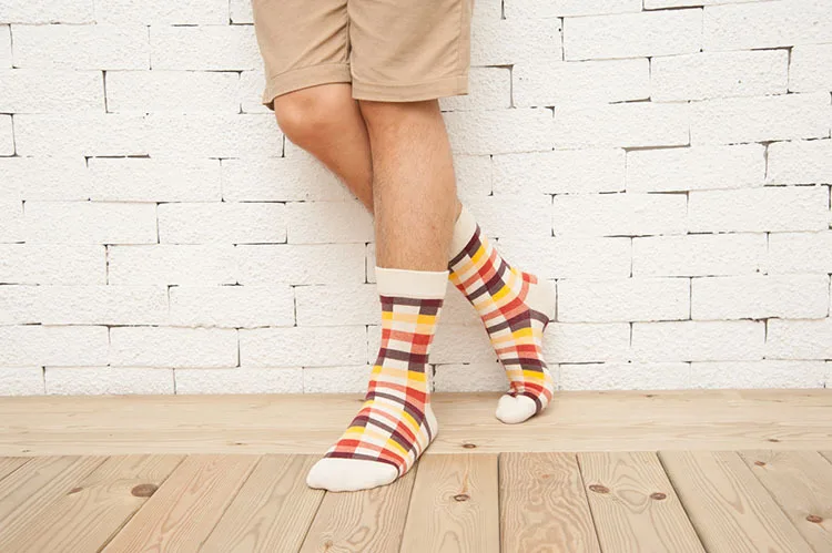 Дешевая цена, мужские носки, классический бизнес бренд, Calcetines Hombre, носки, высокое качество, дышащие хлопковые Повседневные носки, EU 39-44Meias