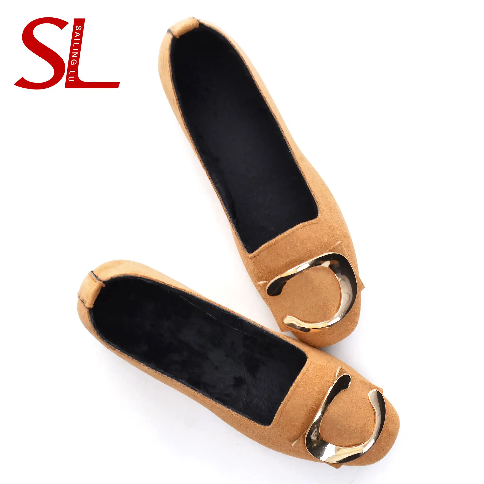 SAILING LU Buckle Shoes for Women Chic 