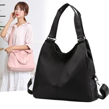 SUNNY SHOP водонепроницаемая сумка женская нейлоновая сумка на плечо Большая вместительная модная сумка-мессенджер Повседневная вместительная сумка