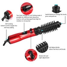 

Hair Dryer Brush Auto-Rotating Hot Air Brush Volumizer Curler Smoothing Straightening Styling Tool Round Blow Dryers