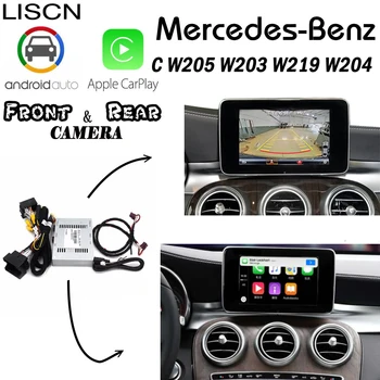 

For Mercedes Benz C W205 W203 W219 W204 Wireless Carplay Rear Camera Android carlife Interface Original screen Improve Decoder