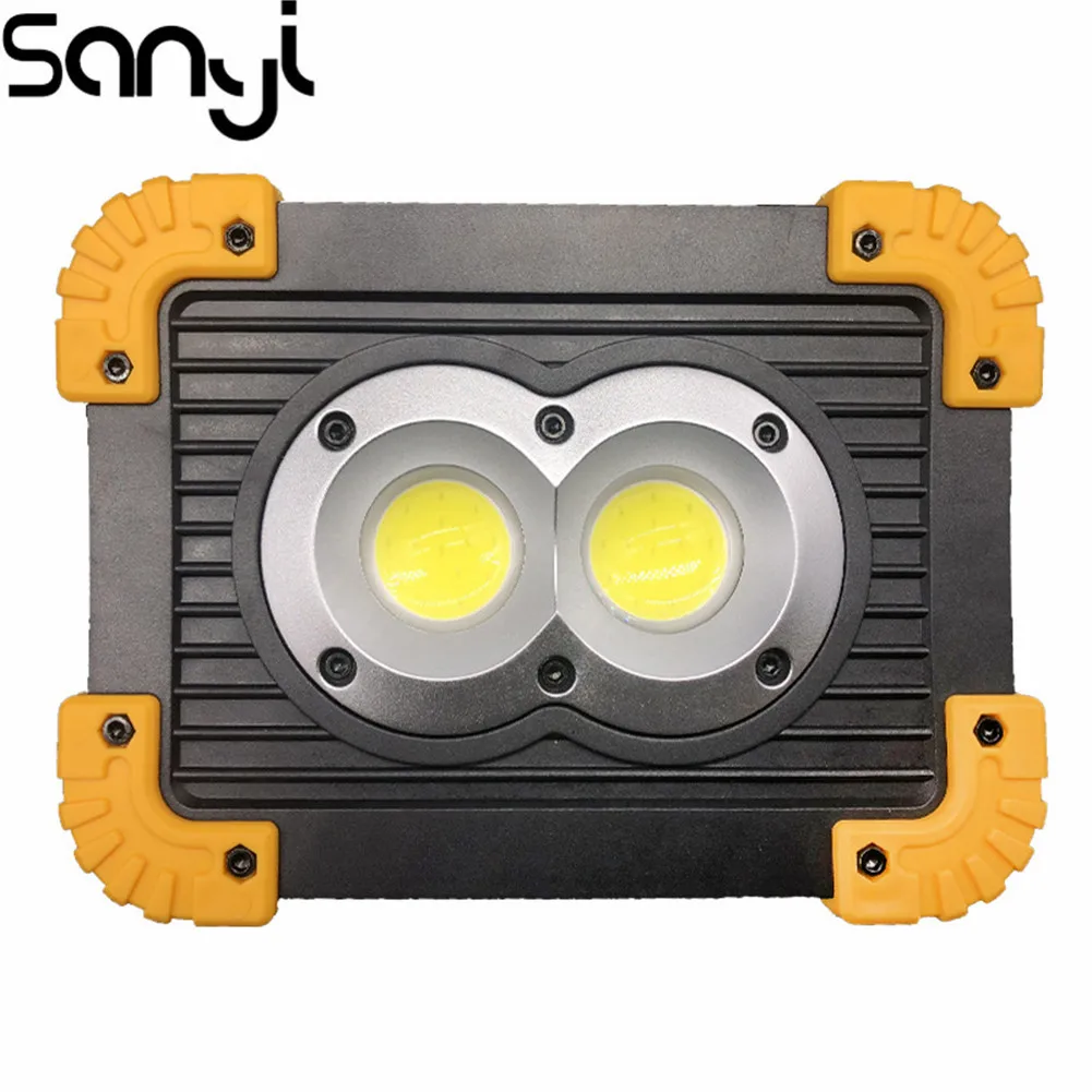 Waterproof COB LED Flashlight 180 Degrees Rotate Car Repairing Working Light Torch USB Charging Lanterna Lamp for Camping | Лампы и