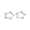 10pcs 35x30mm Star Small Key Rings Bulk Split Keychain Rings for Keys Organization DIY Arts Crafts ► Photo 3/4