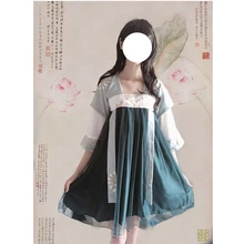 Женское винтажное элегантное платье в Корейском стиле с вышивкой в китайском стиле; летняя одежда для девочек в восточном стиле; модная одежда; танцевальные костюмы