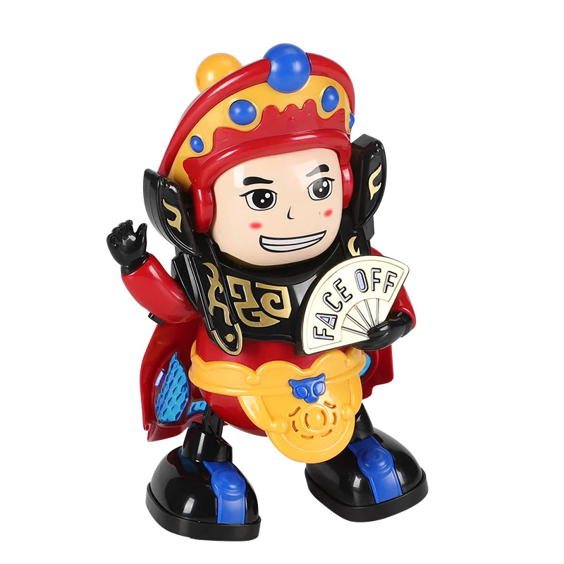Игрушки волшебный Танцующий Робот автоматически Sichuan Opera изменяет лицо модель Танцующая Кукла электрическая игрушка куклы сюрприз детские игрушки