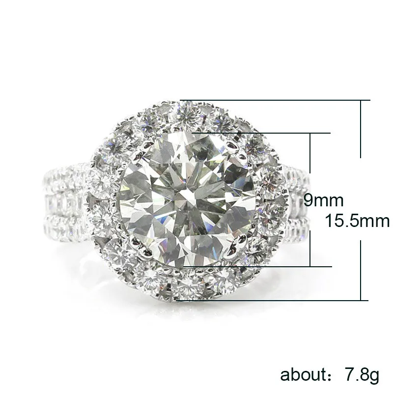 New-Fashion-Princess-Cut-Big-White-Zircon-Silver-Color-Engagement-Rings-wedding-Rings-Party-Rings (2)