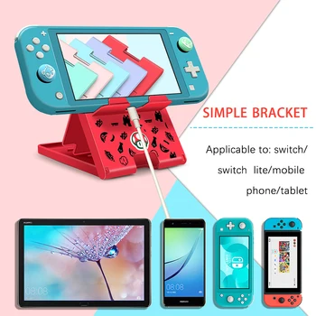 

Mini Portable Mobile Phone Holder Adjustable Switch Console Stand Live Broadcast Base For Switch Lite Universal Mobile Phone