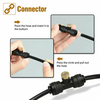 

Misting Cooling System Patio Water Mister Nozzles Outdoor Fan Cooler Sprinkler