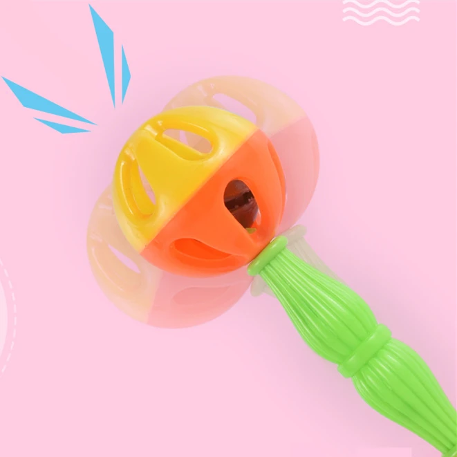 Hochet Pour Bebe Clochette Anneau De Main Jouet De Prehension Haltere Developpement Precoce Du Son Aliexpress