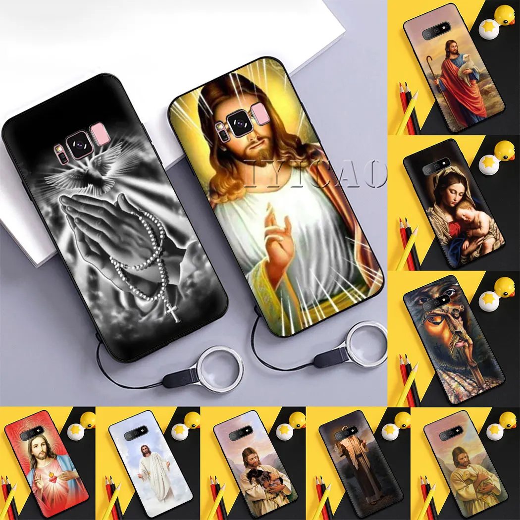 

jesus christ Soft Silicone Phone Case Cover for Samsung A3 A5 A6 A7 A8 A9 A6 Plus J6 A2 Core J4 Plus J7 Duo J8