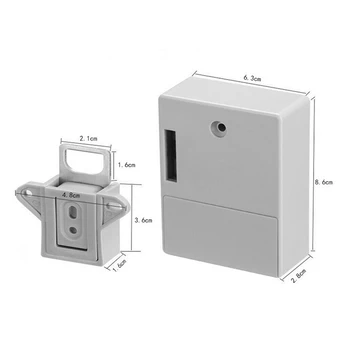 

RFID Electronic Cabinet Lock DIY for Wooden Drawer Cabinet, Ready for Use & Programmable