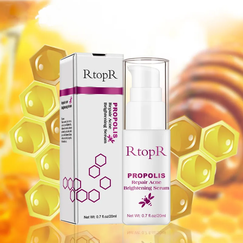 Face Serum Acne Treatment Skin Care Natural Honey Extract Brightening Essence Hyaluronique Acid Vitamin Fce Care 3