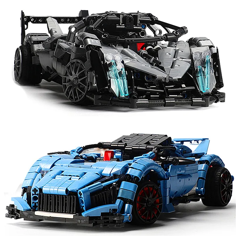 

NEW XINGBAO Technic Series RC super racing car 21001/21002 Remote Control Blocks Building Blocks Bricks toys for children gifts