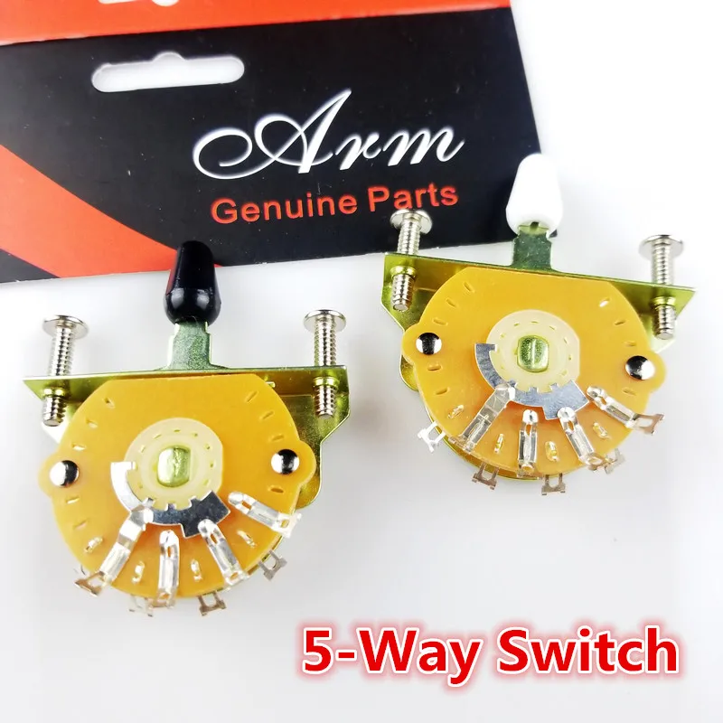 

1 Piece 5-Way Electric Guitar Pickup Selector Switch Pickups Switch for ST guitar