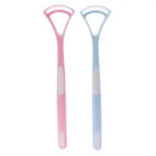 2x пластик язык Tounge Очиститель скребок уход за зубами гигиена полости рта ИНСТРУМЕНТ для полости рта R3MF