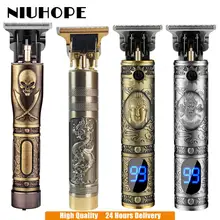

NIUHOPE Hair Clipper T9 2021 USB Rechargeable Electric Shaver Hair Beard Trimmer Men Hair Cutting Machine Beard Barber Hair Cut