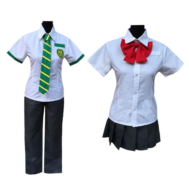 Anime Kimi No Na Wa Your Name Tachibana Taki And Miyamizu Mitsuha School  Uniform Cosplay Costume School Uniforms Costume Full - Cosplay Costumes -  AliExpress