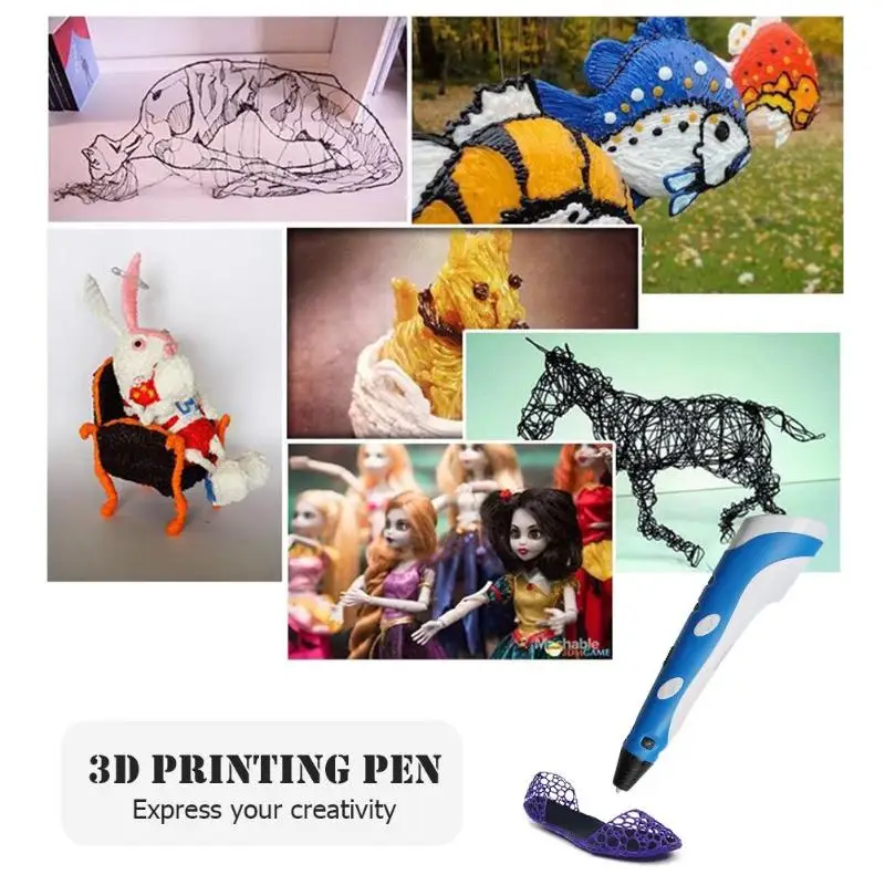 3D Ручка,, сделай сам, 3D Ручка для печати, 3D Рисунок граффити, ручка для рисования, детская головоломка, сделай сам, ручка для граффити, креативная игрушка, подарок для Ki