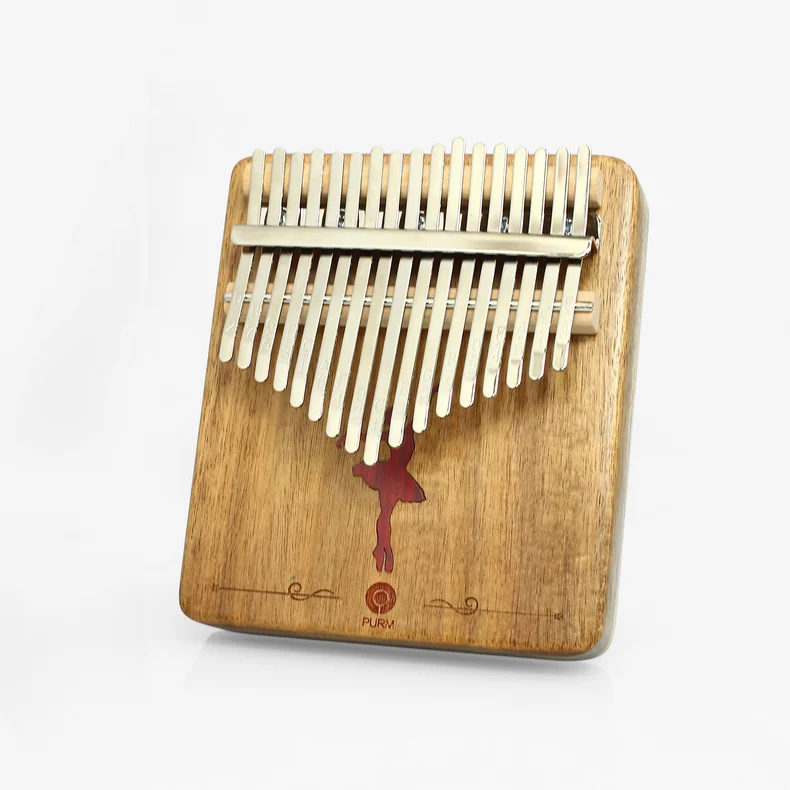 PURM 17 teclas калимба africano de madera из maciza dedo пульгар пианино санза Mbira Caliba tocar con ra instrumentos musicales