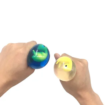 

Novelty Squeeze Venting Ball Toy Dinosaur Egg Joke Toys for Children Adults