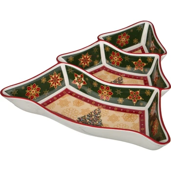 

Menazhnits 3-sectional christmas collection 25 * 25 cm. height = 4.5cm