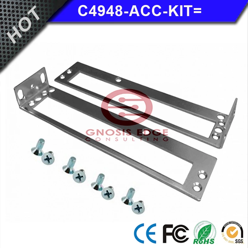 랙 마운트 키트 C4948-ACC-KIT = 브래킷, CISCO WS-C4948-E, 19 인치