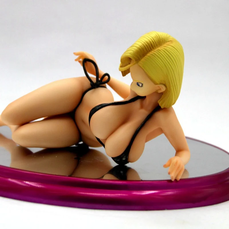 1/7 масштаб Dragon Ball Z Android 18 черный купальник лежачая поза Ver не может сбросить Сексуальная Смола GK Модель Коллекция аниме фигурка