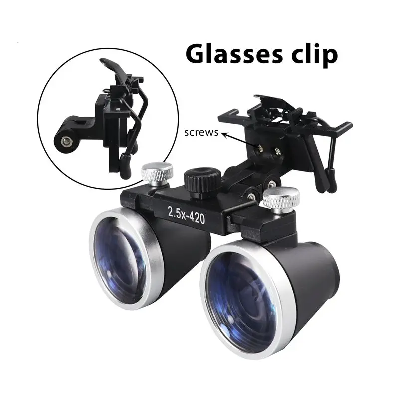 2.5X 3.5X Dental Loupes Dentist Binoculars Medical Operation Magnifying  Glasses Lupa with Head Light Surgery Surgical Magnifier AliExpress