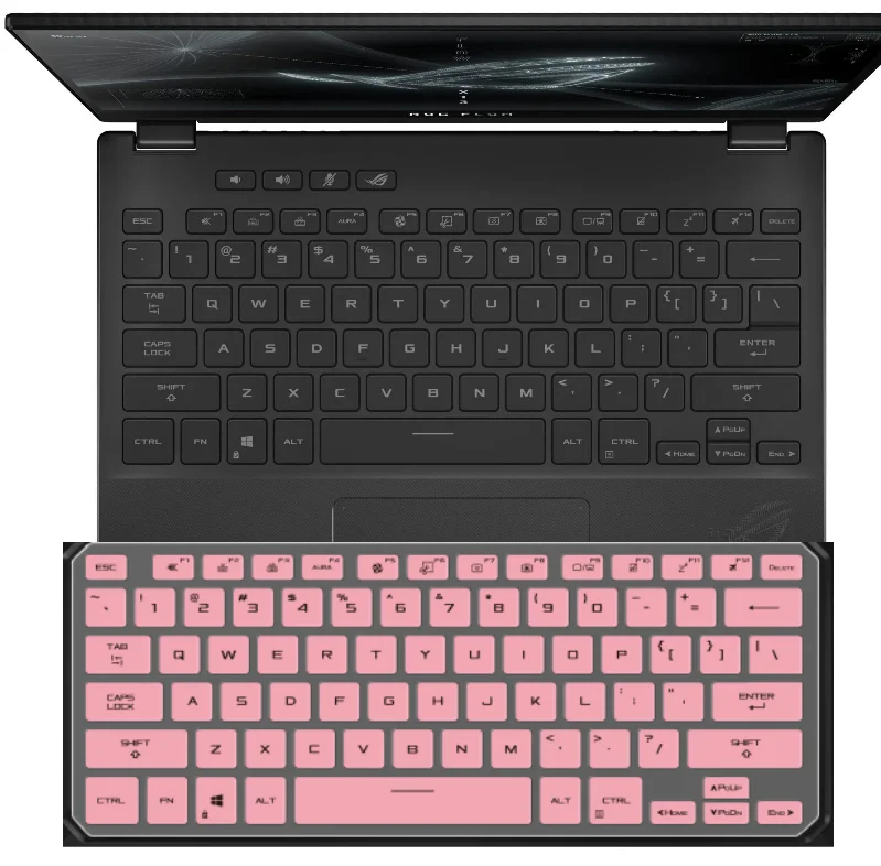Protezione Della Pelle Della Copertura Della Tastiera Del Silicone Del Computer Portatile Per Asus Rog Flow X13 Ggv301Q Gv301 Qh Pv301 13 13.4"