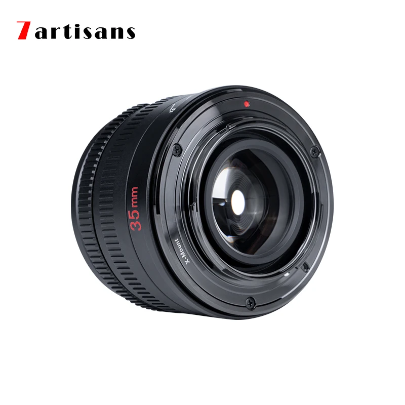 7artisans 35mm F1.4 Mark II Prime Lens APS-C Manual Focus Camera Lens for  Fuji Fujifilm XF X Mount Cameras X-T10 X-A3 X-T2 XS10