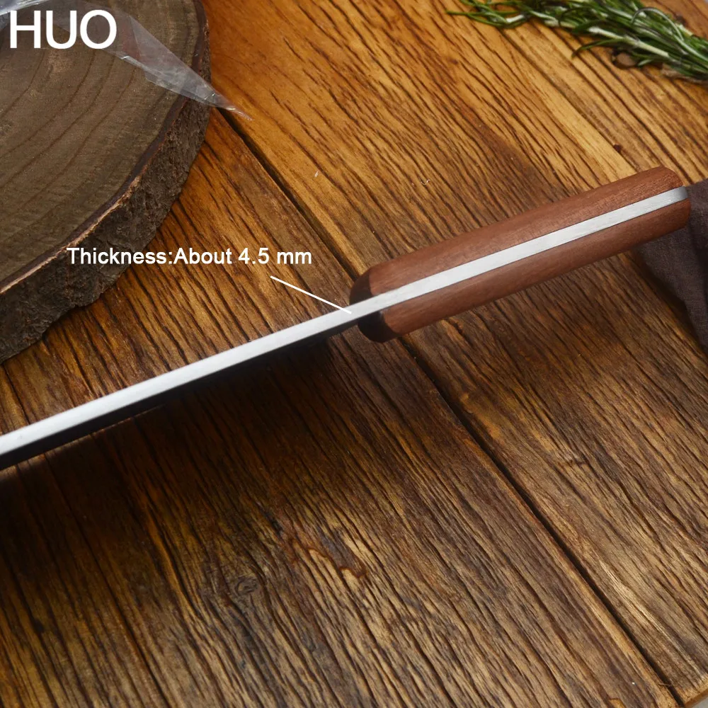 Ручной Мясник кухонный нож Полный Тан Кемпинг Чоппер китайский Кливер шеф повар